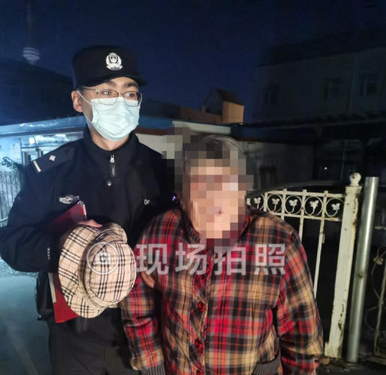 大慶民警幫助八旬老人找到回家的路
